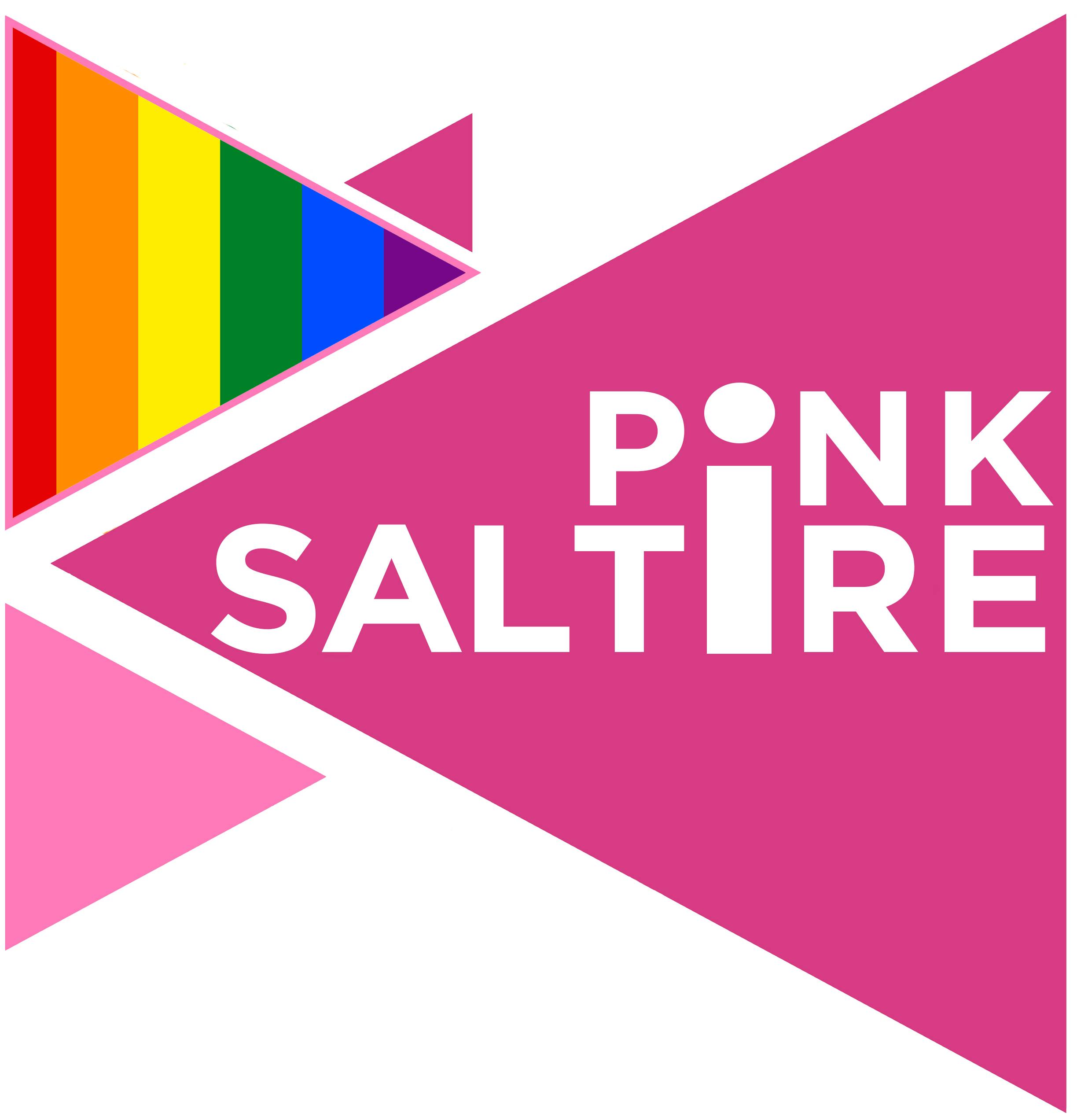 Pink Saltire